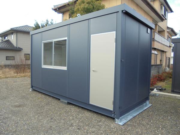 岐阜県大垣店/展示場の新棟ユニットハウス・プレハブ・コンテナハウス47MSL(3.02坪)の本体の外観
