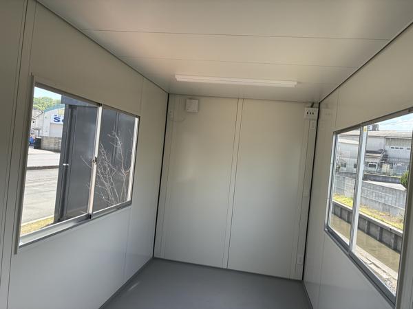 岡山県東岡山店/展示場の新棟ユニットハウス・プレハブ・コンテナハウス47MSL(3.02坪)の本体の内観