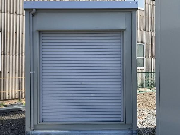 静岡県掛川店/展示場の新棟ユニットハウス・プレハブ・コンテナハウスCT-32JG(2.16坪)の本体の外観