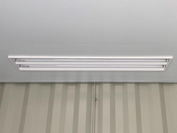静岡県掛川店/展示場の新棟ユニットハウス・プレハブ・コンテナハウスCT-32JG(2.16坪)の各設備の照明器具
