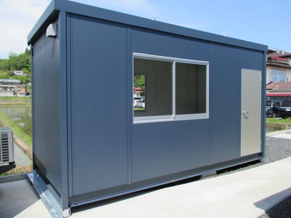 岩手県一関店/展示場の新棟ユニットハウス・プレハブ・コンテナハウス47MSL(3.02坪)の本体の外観