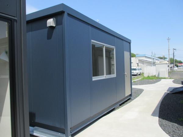 岩手県一関店/展示場の新棟ユニットハウス・プレハブ・コンテナハウス47MSL(3.02坪)の本体の外観