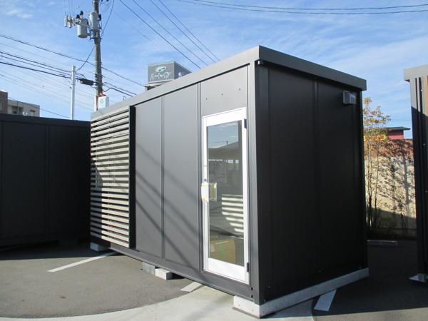 岩手県一関店/展示場の新棟ユニットハウス・プレハブ・コンテナハウス47MSL(3.02坪)の本体の外観