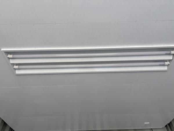 福岡県福岡東店/展示場の中古ユニットハウス・プレハブ・コンテナハウスCT-41JG(2.83坪)の各設備の照明器具