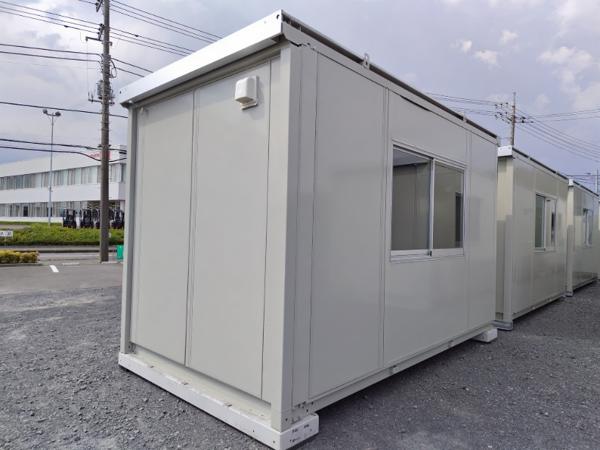 茨城県小美玉店/展示場の中古ユニットハウス・プレハブ・コンテナハウスCT-41J(2.83坪)の本体の外観