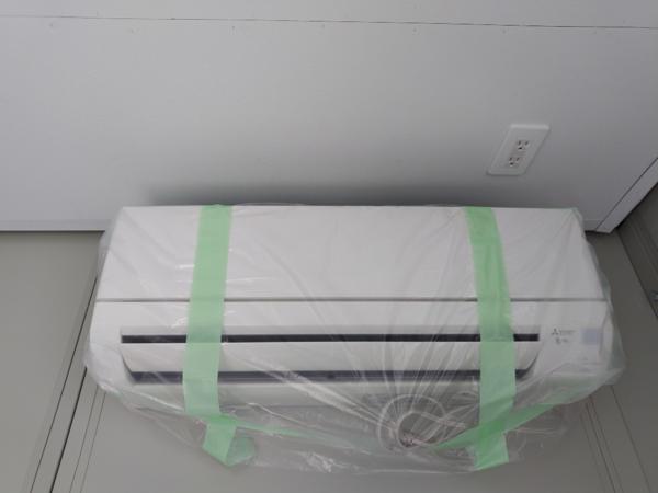 茨城県小美玉店/展示場の中古ユニットハウス・プレハブ・コンテナハウスCT-41J(2.83坪)の各設備のエアコン