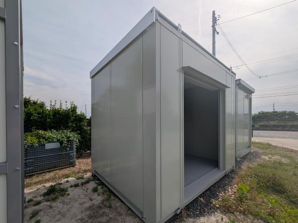 岡山県倉敷店/展示場の中古ユニットハウス・プレハブ・コンテナハウスCT-32J(2.16坪)の本体の外観