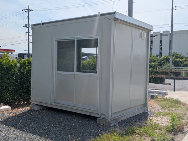 岡山県倉敷店/展示場の中古ユニットハウス・プレハブ・コンテナハウスCT-32J(2.16坪)の本体の外観