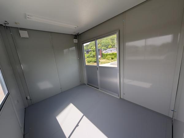 岡山県倉敷店/展示場の中古ユニットハウス・プレハブ・コンテナハウスCT-32J(2.16坪)の本体の内観