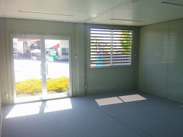 京都府木津川店/展示場の中古ユニットハウス・プレハブ・コンテナハウスCT-54J(7.86坪)の本体の内観