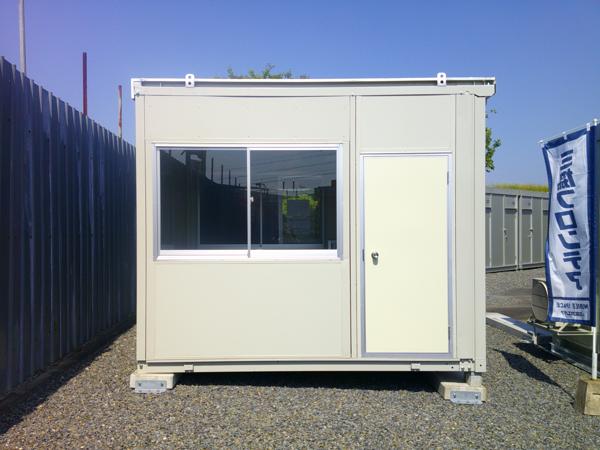 京都府木津川店/展示場の中古ユニットハウス・プレハブ・コンテナハウスCT-32J(2.17坪)の本体の外観