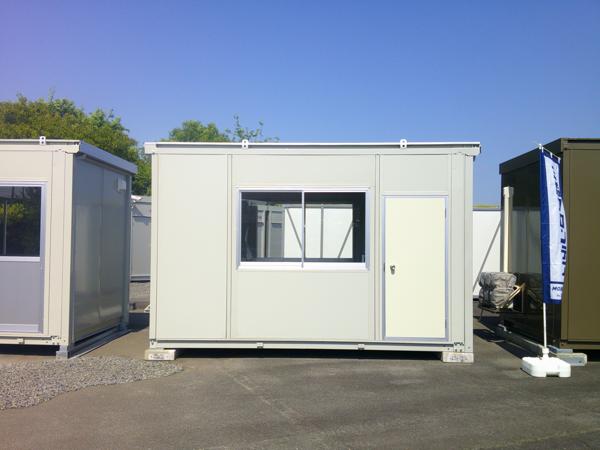 京都府木津川店/展示場の中古ユニットハウス・プレハブ・コンテナハウスCT-41J(2.84坪)の本体の外観