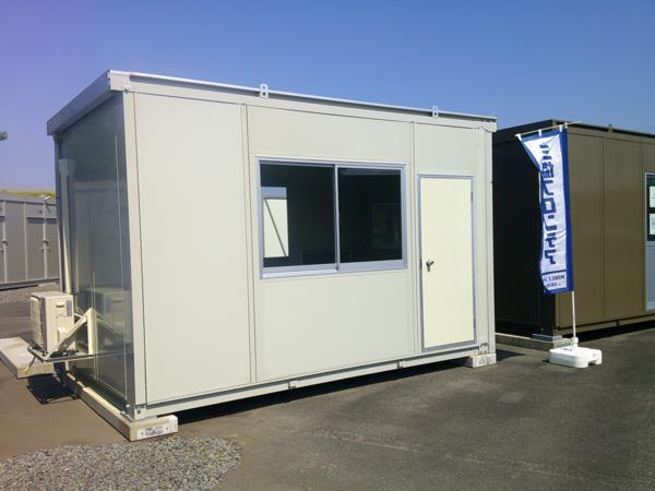 京都府木津川店/展示場の中古ユニットハウス・プレハブ・コンテナハウスCT-41J(2.84坪)の本体の外観