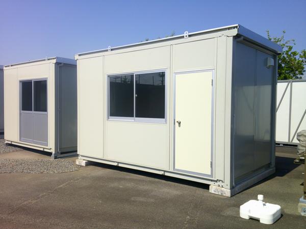京都府木津川店/展示場の中古ユニットハウス・プレハブ・コンテナハウスCT-41J(2.84坪)の本体の外観