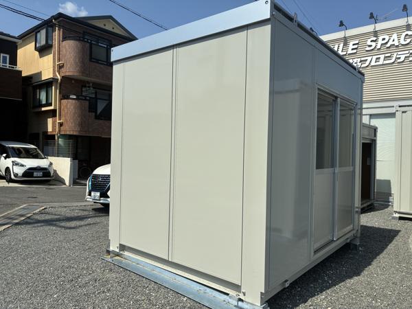 大阪府枚方店/展示場の中古ユニットハウス・プレハブ・コンテナハウスCT-32J(2.16坪)の本体の外観