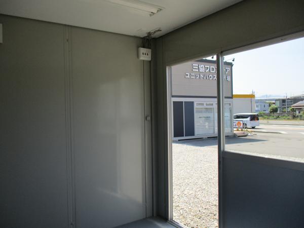 栃木県那須塩原店/展示場の中古ユニットハウス・プレハブ・コンテナハウスCT-32J(2.16坪)の本体の内観
