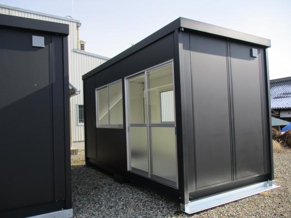 栃木県那須塩原店/展示場の新棟ユニットハウス・プレハブ・コンテナハウス47MSL(3.02坪)の本体の外観