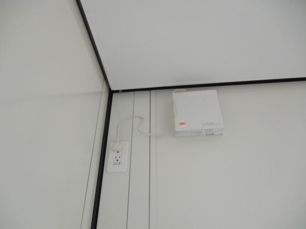 栃木県那須塩原店/展示場の新棟ユニットハウス・プレハブ・コンテナハウス47MSL(3.02坪)の各設備の換気扇