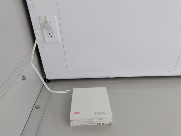 茨城県小美玉店/展示場の中古ユニットハウス・プレハブ・コンテナハウスCT-32J(2.16坪)の各設備の換気扇