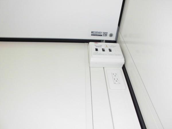 福岡県太宰府店/展示場の新棟ユニットハウス・プレハブ・コンテナハウス38MSL(2.43坪)の各設備の分電盤