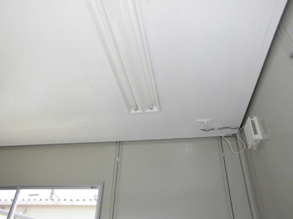 福岡県太宰府店/展示場の中古ユニットハウス・プレハブ・コンテナハウスCT-41J(2.85坪)の各設備のコンセント