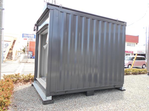 静岡県沼津店/展示場の中古ユニットハウス・プレハブ・コンテナハウスCT-32JG(2.16坪)の本体の外観