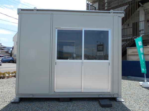 静岡県沼津店/展示場の中古ユニットハウス・プレハブ・コンテナハウスCT-32J(2.16坪)の本体の外観