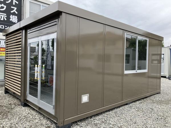 東京都町田店/展示場の中古ユニットハウス・プレハブ・コンテナハウスCT-54J(7.60坪)の本体の外観