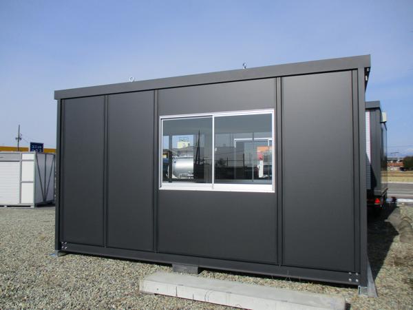 栃木県那須塩原店/展示場の新棟ユニットハウス・プレハブ・コンテナハウス47MSL(3.02坪)の本体の外観