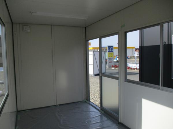 栃木県那須塩原店/展示場の新棟ユニットハウス・プレハブ・コンテナハウス47MSL(3.02坪)の本体の内観