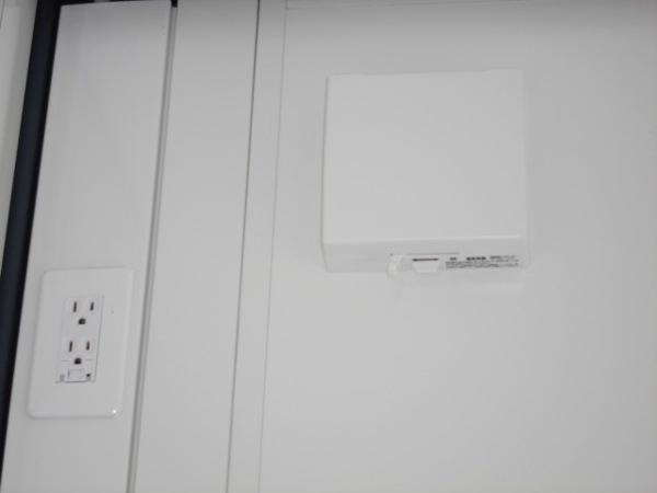 福岡県太宰府店/展示場の新棟ユニットハウス・プレハブ・コンテナハウス38MSL(2.43坪)の各設備の給気口