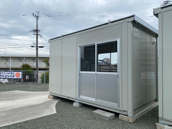 福岡県宗像店/展示場の中古ユニットハウス・プレハブ・コンテナハウスCT-41J(2.83坪)の本体の外観