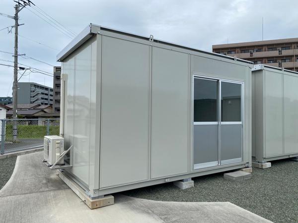 福岡県宗像店/展示場の中古ユニットハウス・プレハブ・コンテナハウスCT-41J(2.83坪)の本体の外観