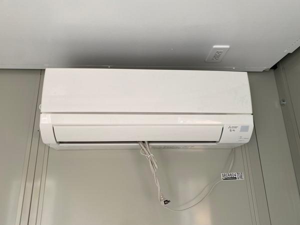 福岡県宗像店/展示場の中古ユニットハウス・プレハブ・コンテナハウスCT-41J(2.83坪)の各設備のエアコン