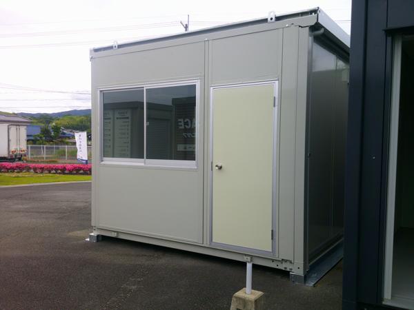 京都府木津川店/展示場の中古ユニットハウス・プレハブ・コンテナハウスCT-32J(2.17坪)の本体の外観