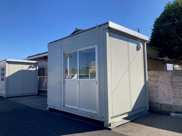 群馬県前橋店/展示場の中古ユニットハウス・プレハブ・コンテナハウスCT-32J(2.16坪)の本体の外観