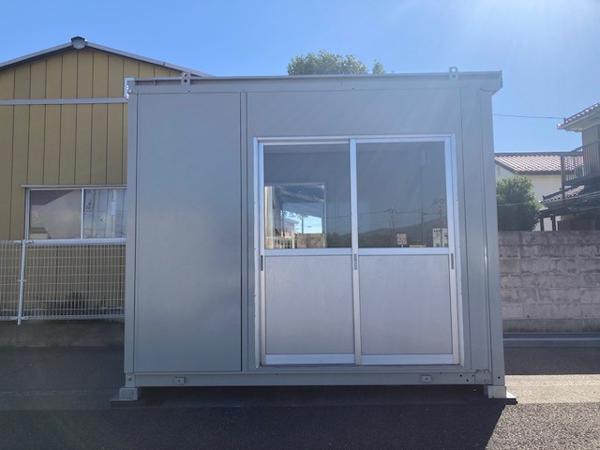 群馬県前橋店/展示場の中古ユニットハウス・プレハブ・コンテナハウスCT-32J(2.16坪)の本体の外観