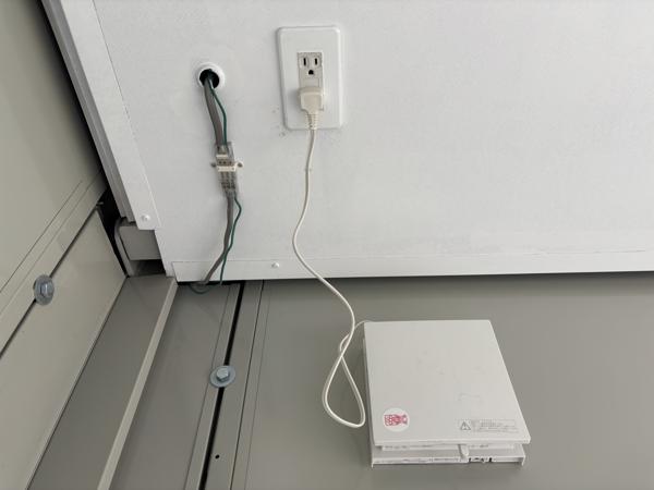 佐賀県佐賀出張所/展示場の中古ユニットハウス・プレハブ・コンテナハウスCT-41J(2.83坪)の各設備の換気扇