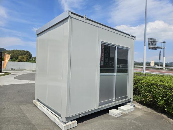 福岡県宗像店/展示場の中古ユニットハウス・プレハブ・コンテナハウスCT-32J(2.16坪)の本体の外観
