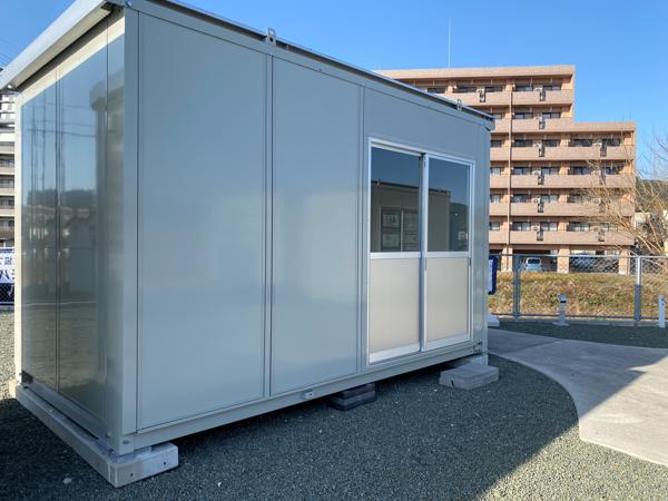 福岡県宗像店/展示場の中古ユニットハウス・プレハブ・コンテナハウスCT-41J(2.83坪)の本体の外観