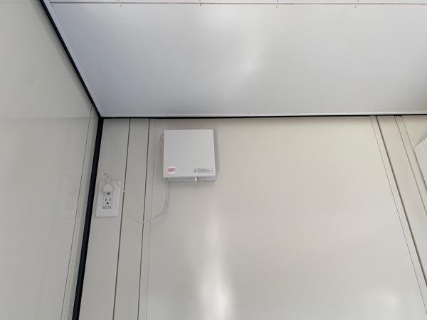 福岡県宗像店/展示場の新棟ユニットハウス・プレハブ・コンテナハウス47MSL(3.02坪)の各設備の換気扇