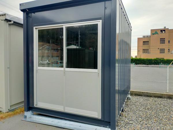 岡山県笠岡店/展示場の中古ユニットハウス・プレハブ・コンテナハウスCT-32JG(2.16坪)の本体の外観