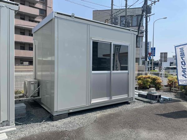 熊本県熊本店/展示場の中古ユニットハウス・プレハブ・コンテナハウスCT-32J(2.16坪)の本体の外観