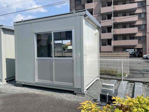 熊本県熊本店/展示場の中古ユニットハウス・プレハブ・コンテナハウスCT-32J(2.16坪)の本体の外観