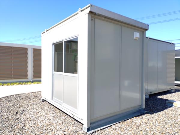 茨城県神栖店/展示場の中古ユニットハウス・プレハブ・コンテナハウスCT-32J(2.16坪)の本体の外観