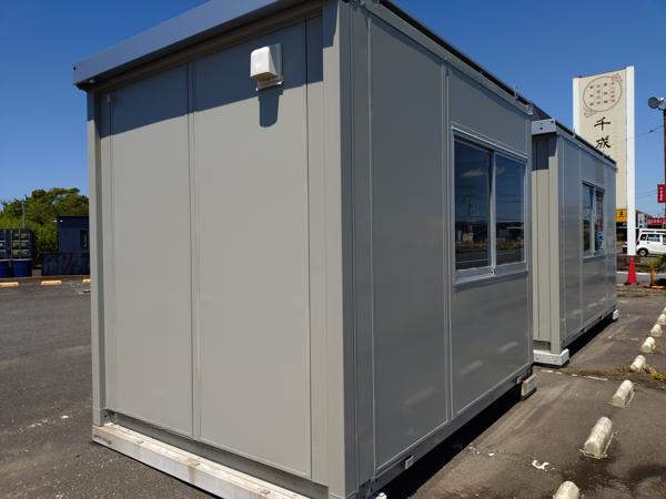 茨城県神栖店/展示場の中古ユニットハウス・プレハブ・コンテナハウスCT-32J(2.16坪)の本体の外観