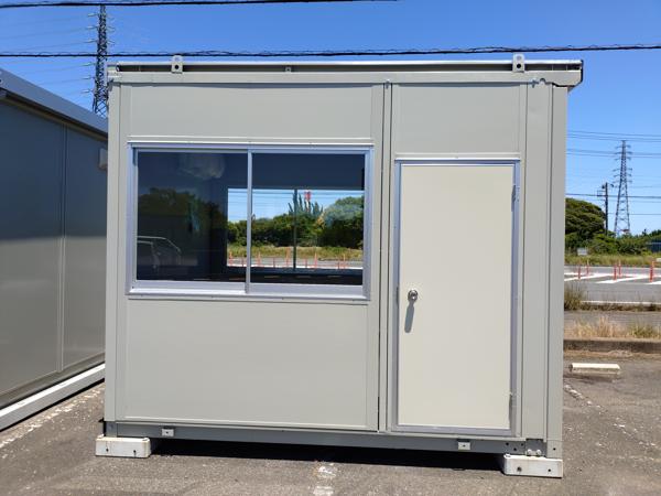 茨城県神栖店/展示場の中古ユニットハウス・プレハブ・コンテナハウスCT-32J(2.16坪)の本体の外観