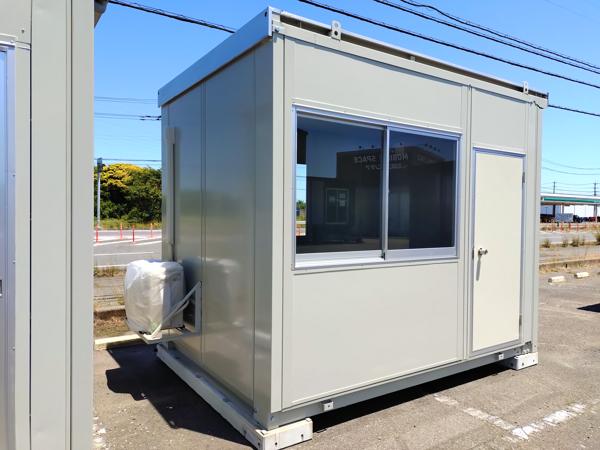 茨城県神栖店/展示場の中古ユニットハウス・プレハブ・コンテナハウスCT-32J(2.16坪)の本体の外観