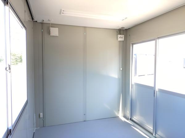 茨城県神栖店/展示場の中古ユニットハウス・プレハブ・コンテナハウスCT-41J(2.83坪)の本体の内観
