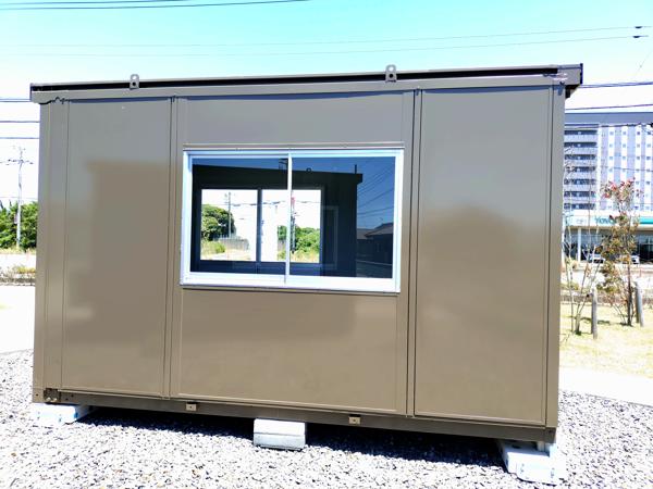茨城県神栖店/展示場の中古ユニットハウス・プレハブ・コンテナハウスCT-41J(2.83坪)の本体の外観